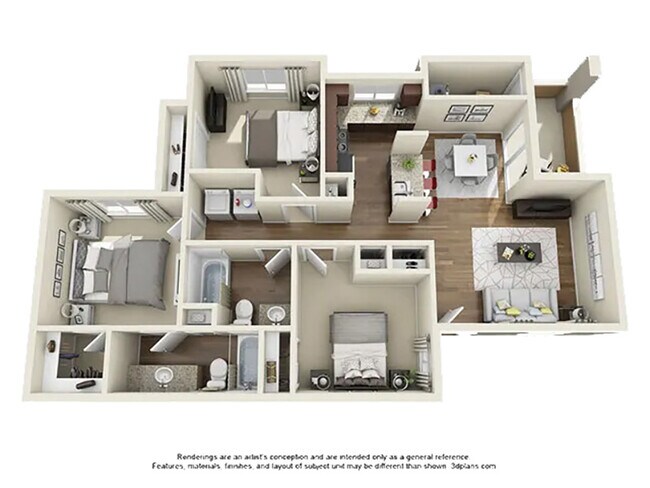 3x2r - 1152 2047 floor plan